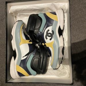 Chanel High Top Sneakers